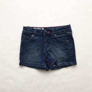 Hurley dark wash denim shorts EUC 3T